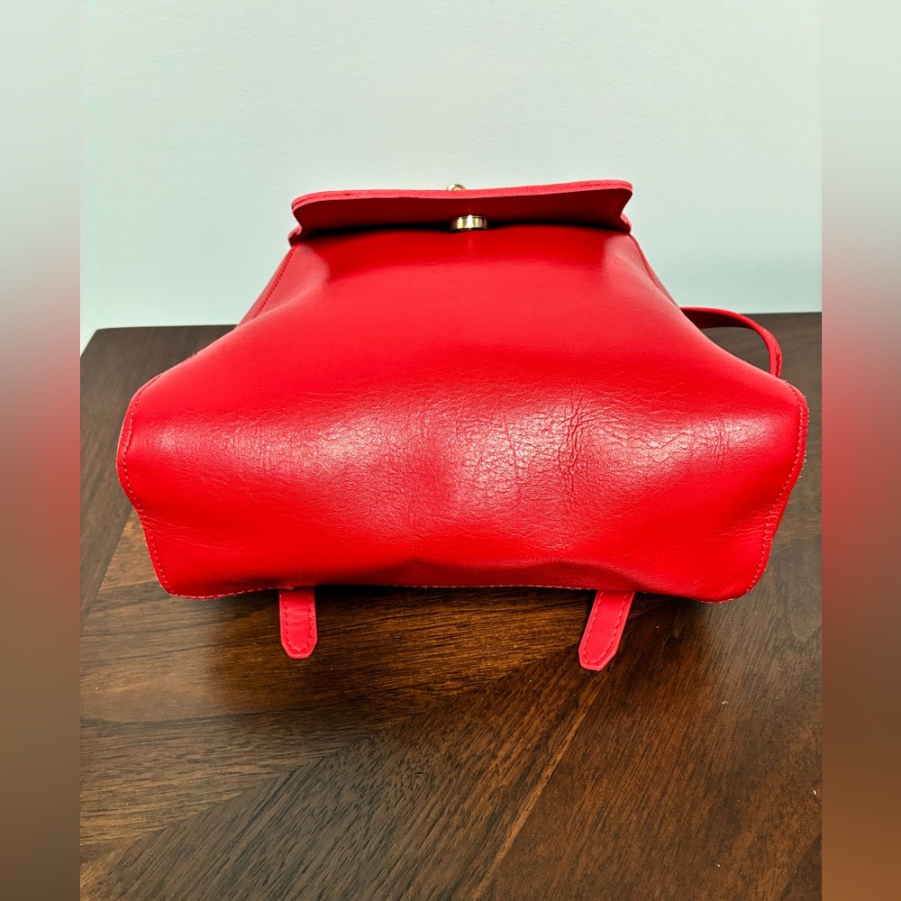 Brandy Melville Mini Red Backpack - image 4